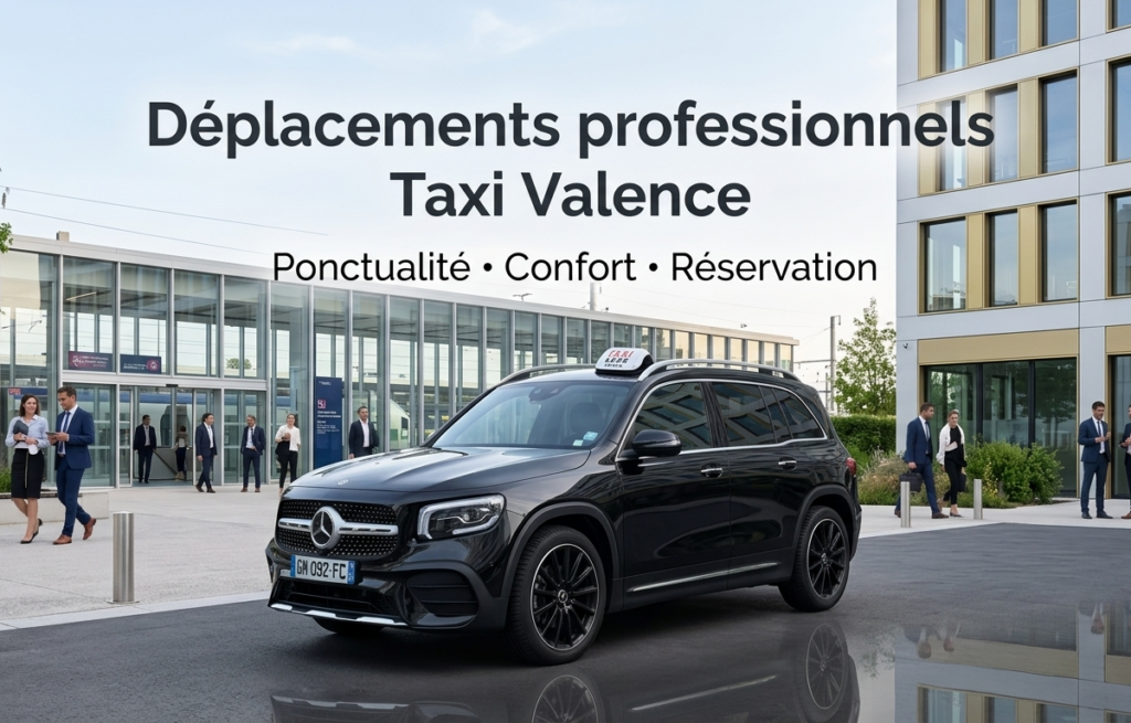 taxi professionnel valence